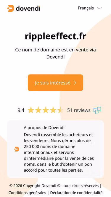 Screenshot of rippleeffect.fr
