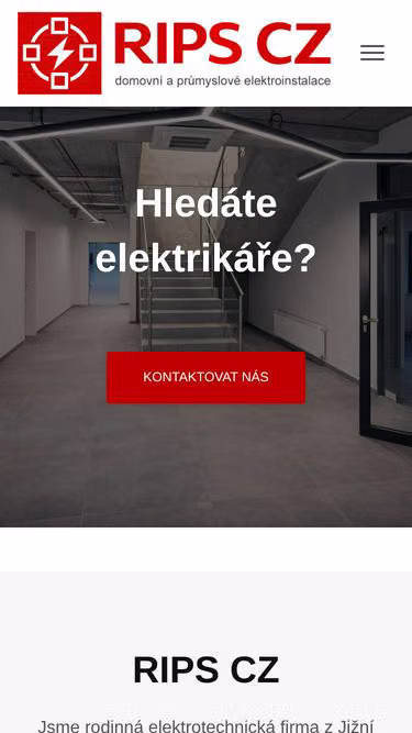 Screenshot of rips.cz