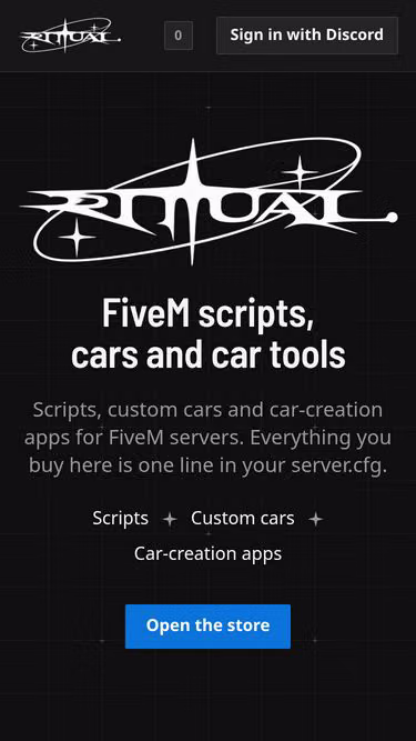 Screenshot of ritual.build