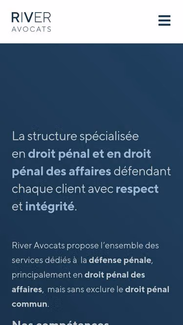 Screenshot of river.be