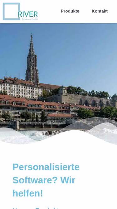 Screenshot of river.gmbh