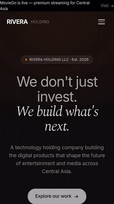 Screenshot of rivera.uz