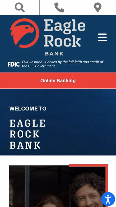 Screenshot of riverland.bank