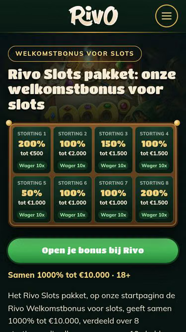 Screenshot of rivo.mobi