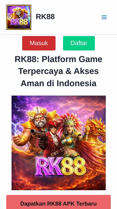 Screenshot of rk88.io