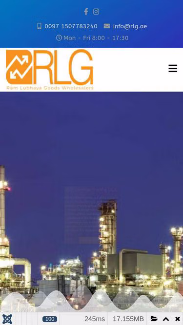 Screenshot of rlg.ae