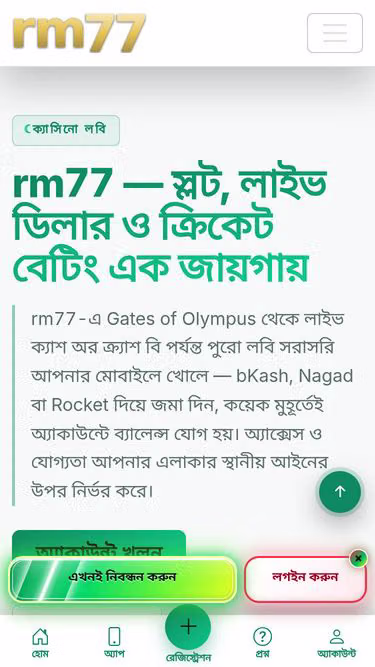 Screenshot of rm77.pro