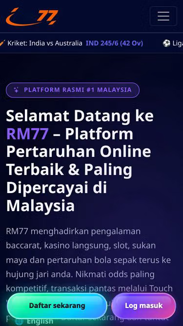 Screenshot of rm77.top