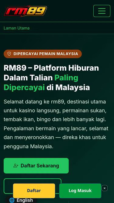 Screenshot of rm89.me