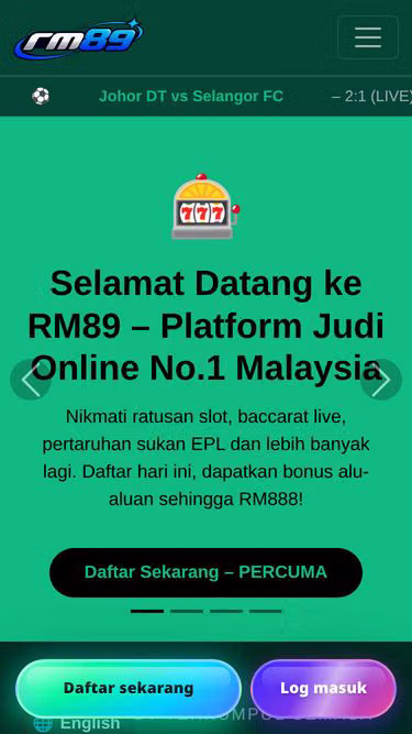Screenshot of rm89.my