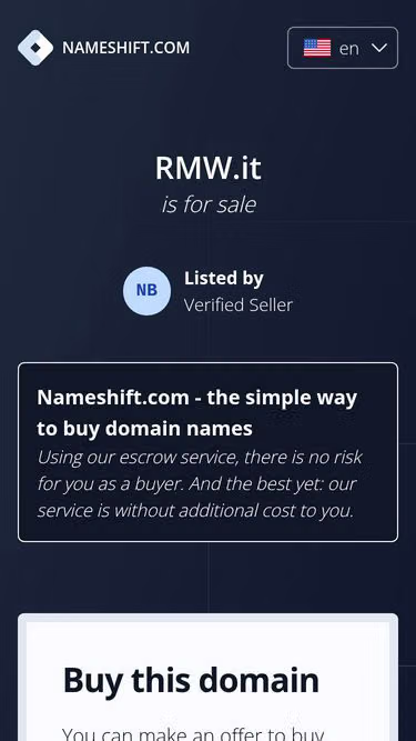 Screenshot of rmw.it