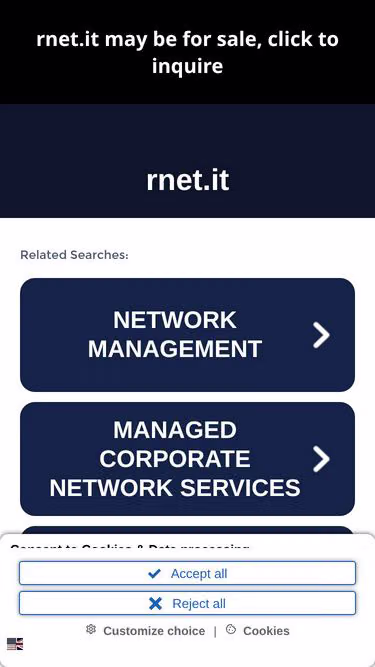 Screenshot of rnet.it
