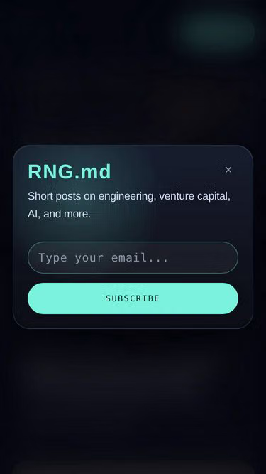 Screenshot of rng.md