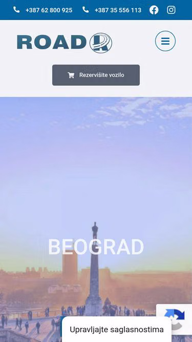Screenshot of road.ba