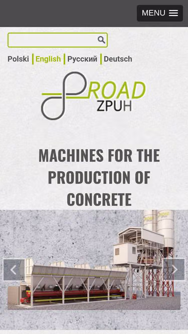 Screenshot of road.com.pl