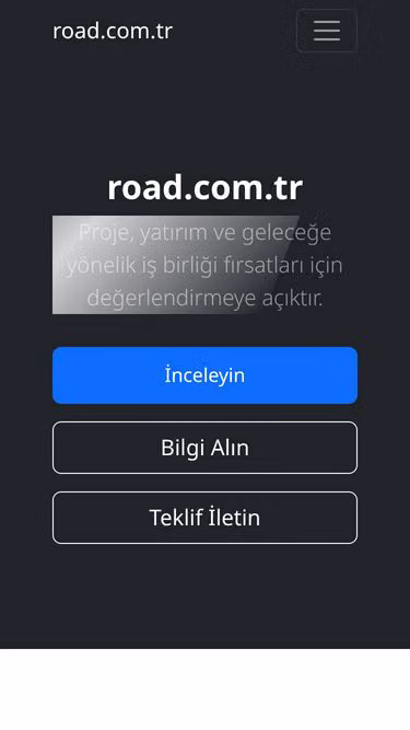 Screenshot of road.com.tr