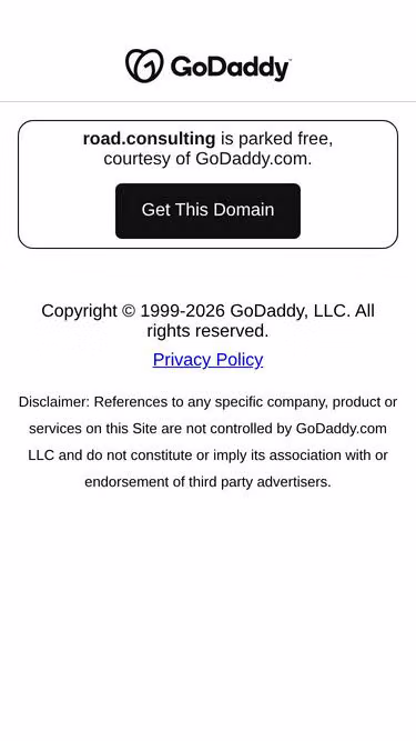Screenshot of road.consulting