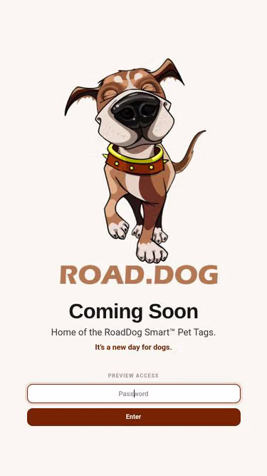 Screenshot of road.dog