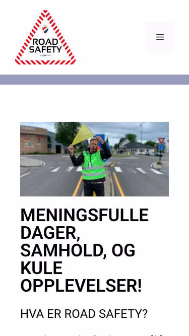 Screenshot of roadsafety.no