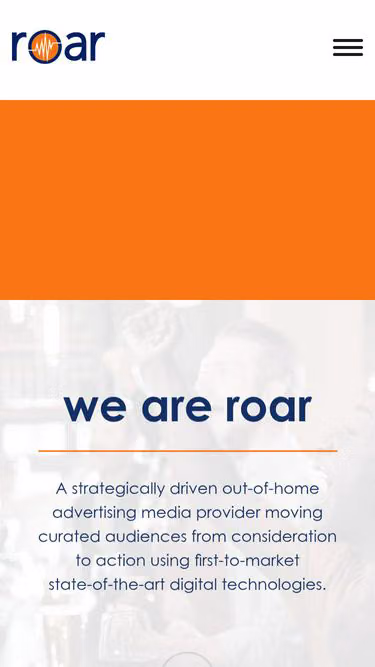 Screenshot of roar.ca