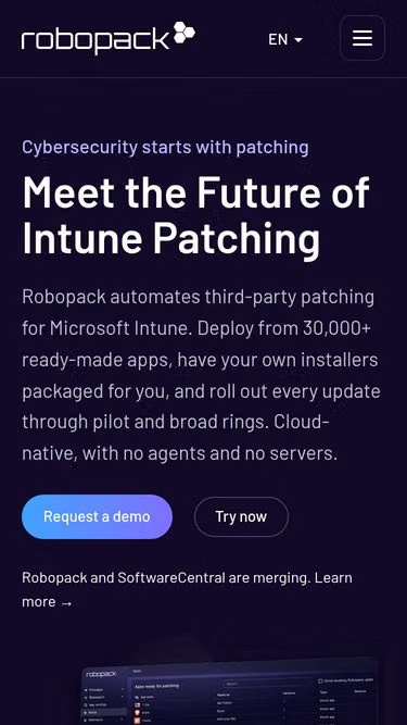 Screenshot of robopack.be