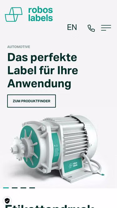 Screenshot of robos.de