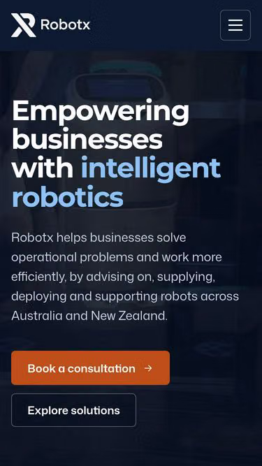 Screenshot of robotx.nz