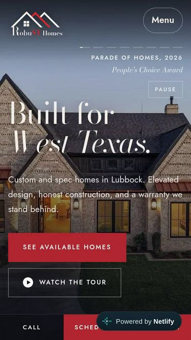 Screenshot of robust.homes