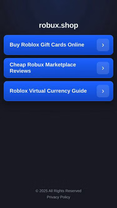 Screenshot of robux.shop