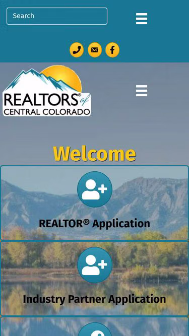 Screenshot of rocc.realtor