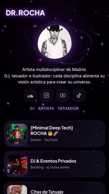 Screenshot of rocha.works