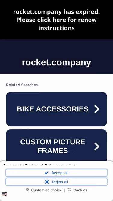 Screenshot of rocket.company