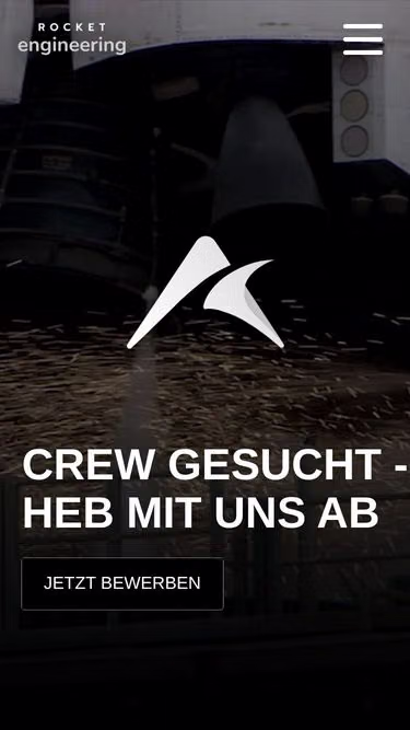 Screenshot of rocket.gmbh
