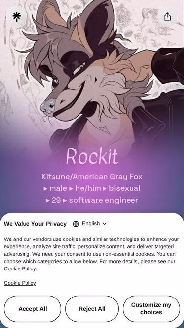 Screenshot of rockit.page