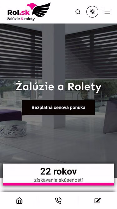 Screenshot of rol.sk