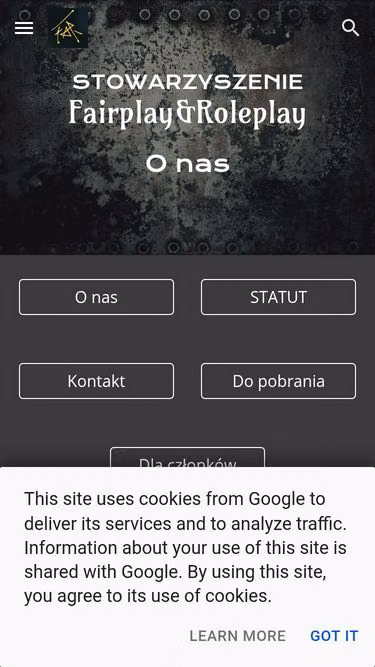 Screenshot of roleplay.com.pl