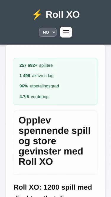 Screenshot of rollxo.tv