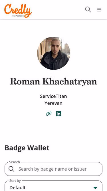 Screenshot of roman.am