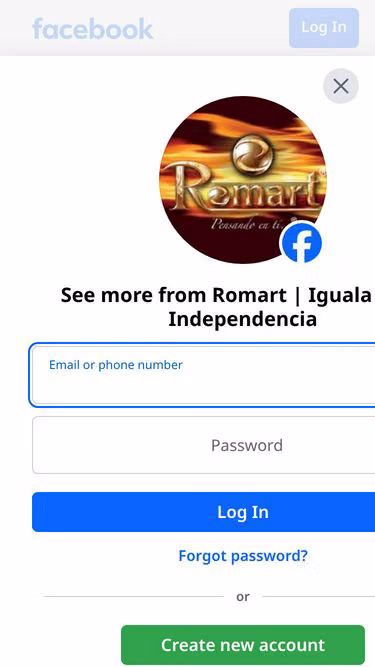 Screenshot of romart.com.mx