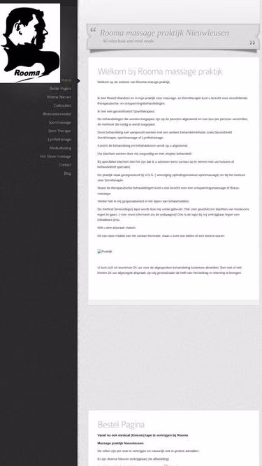 Screenshot of rooma.nl