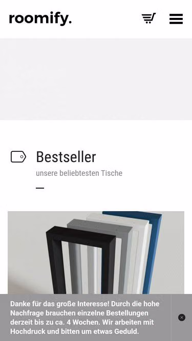 Screenshot of roomify.de