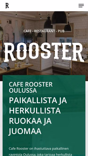 Screenshot of rooster.fi