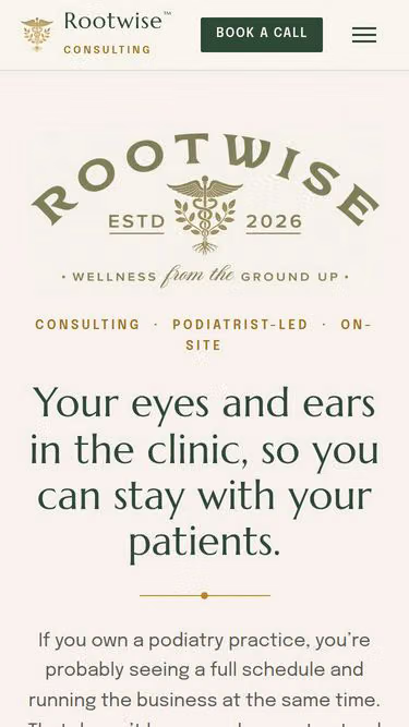 Screenshot of rootwise.consulting