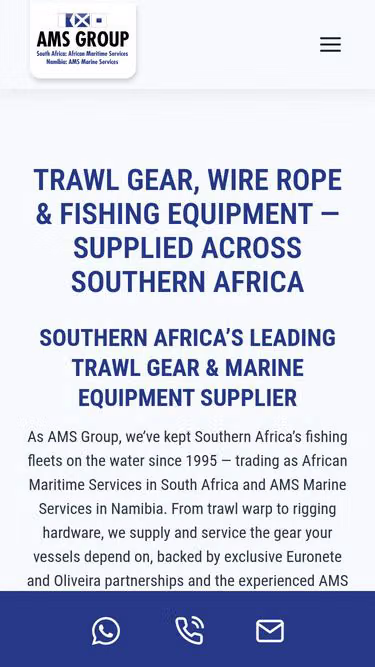 Screenshot of rope.co.za