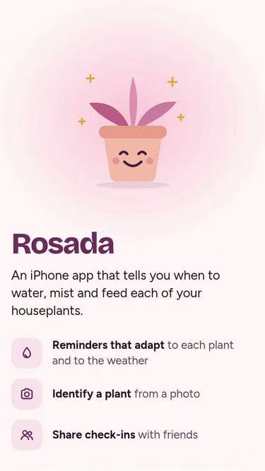 Screenshot of rosada.app
