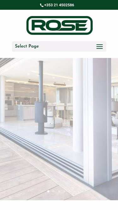 Screenshot of rose.ie