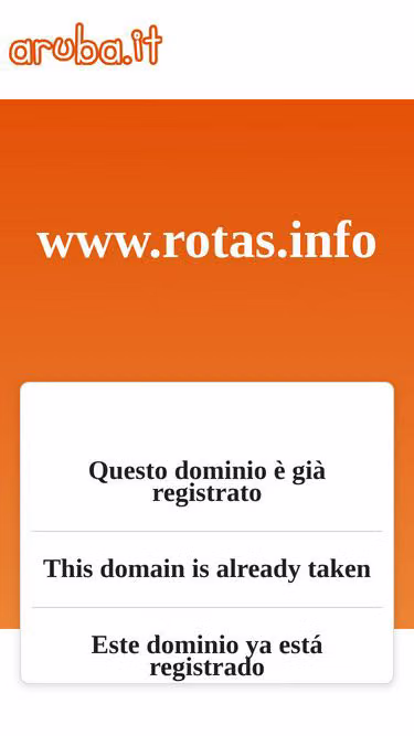 Screenshot of rotas.info