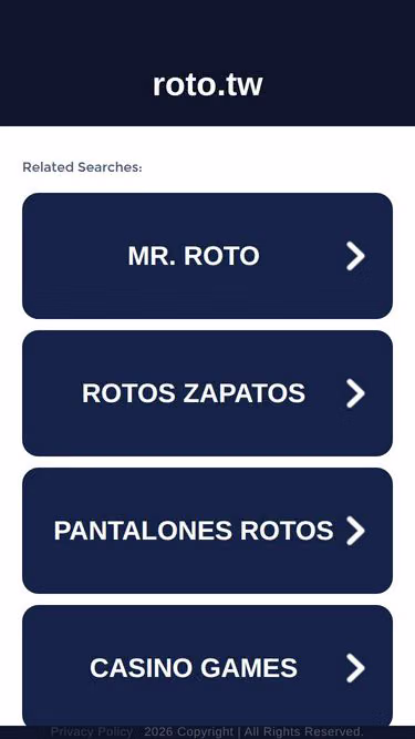 Screenshot of roto.tw