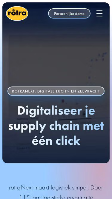 Screenshot of rotra.eu