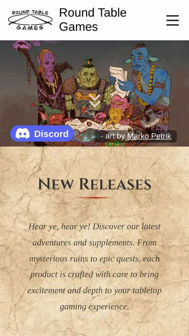 Screenshot of round-table.games